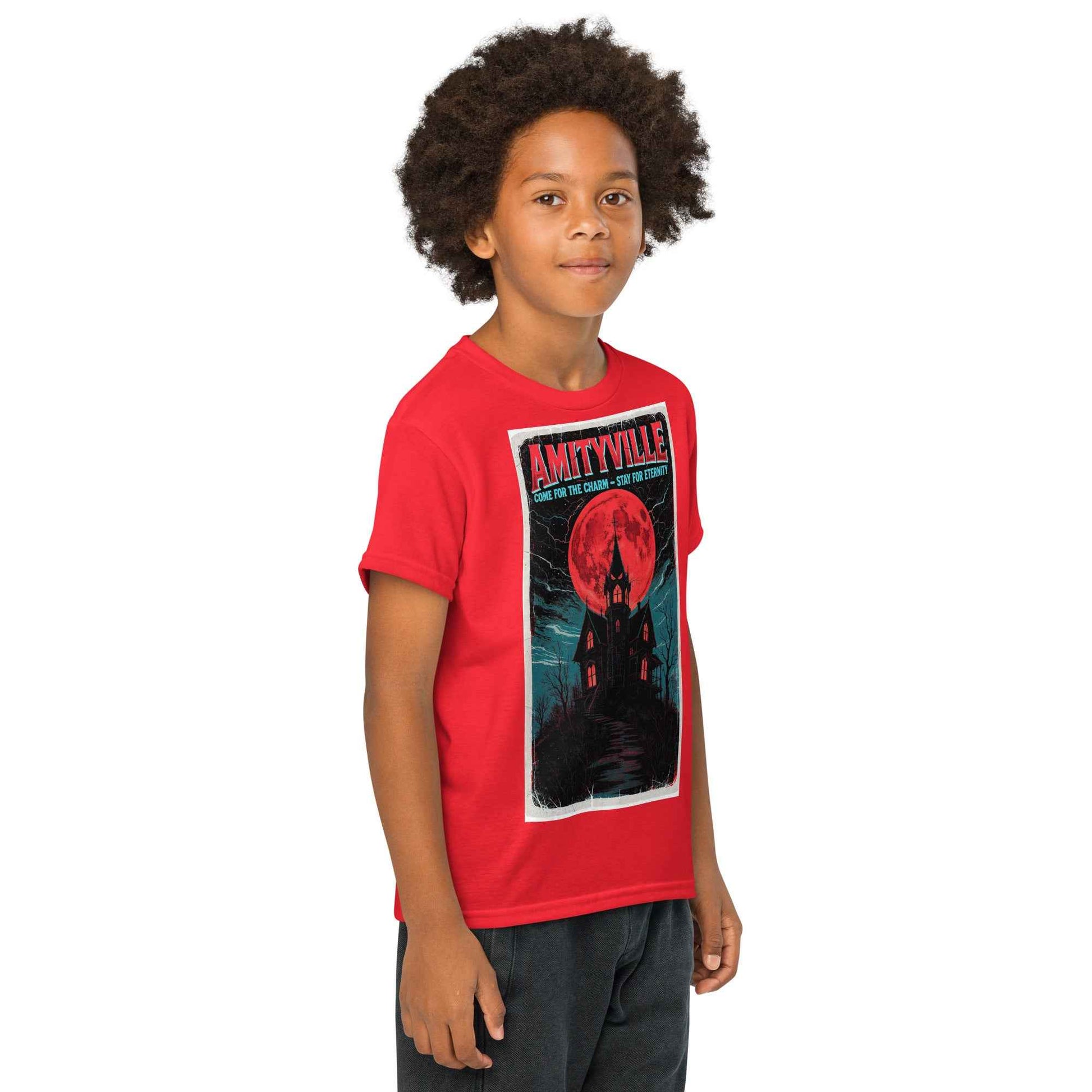 Amityville — Come for the Charm, Stay for Eternity Youth t-shirt