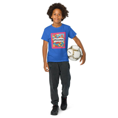 #PhysicalMedia Youth t-shirt - Rare Plus Apparel!