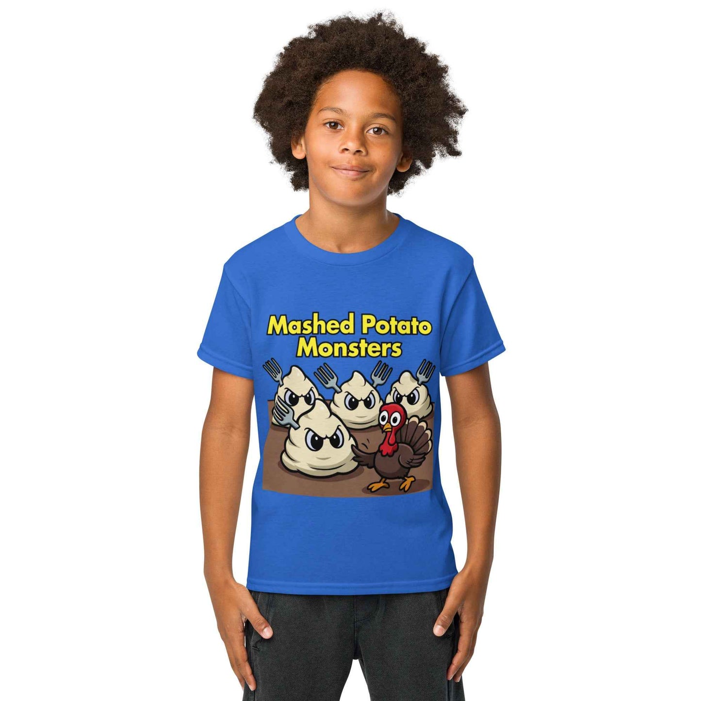 Mashed Potato Monsters Youth t-shirt