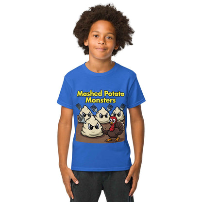 Mashed Potato Monsters Youth t-shirt