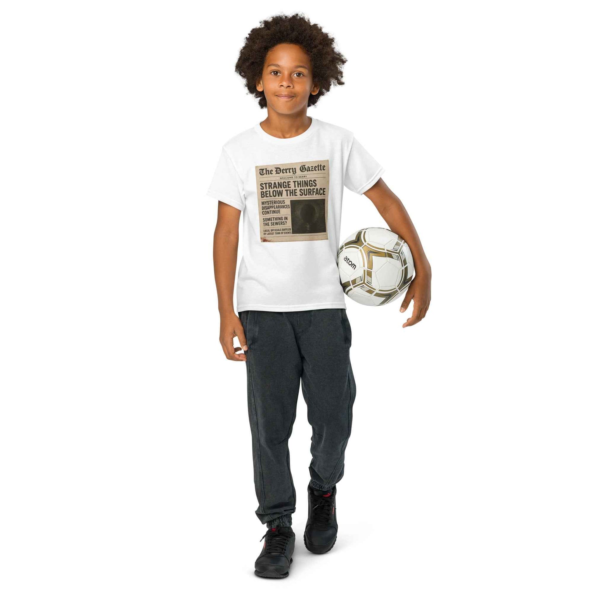 The Derry Gazette “Strange Things Below the Surface” Youth t-shirt