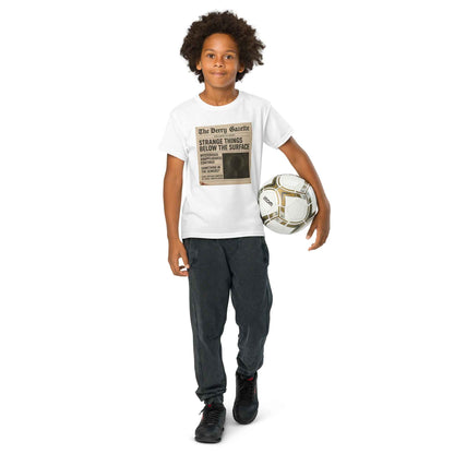 The Derry Gazette “Strange Things Below the Surface” Youth t-shirt