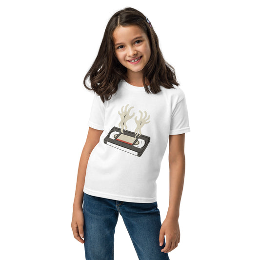 Cursed Media Youth t-shirt  from Rare Plus Apparel – unique movie & pop culture inspired design.