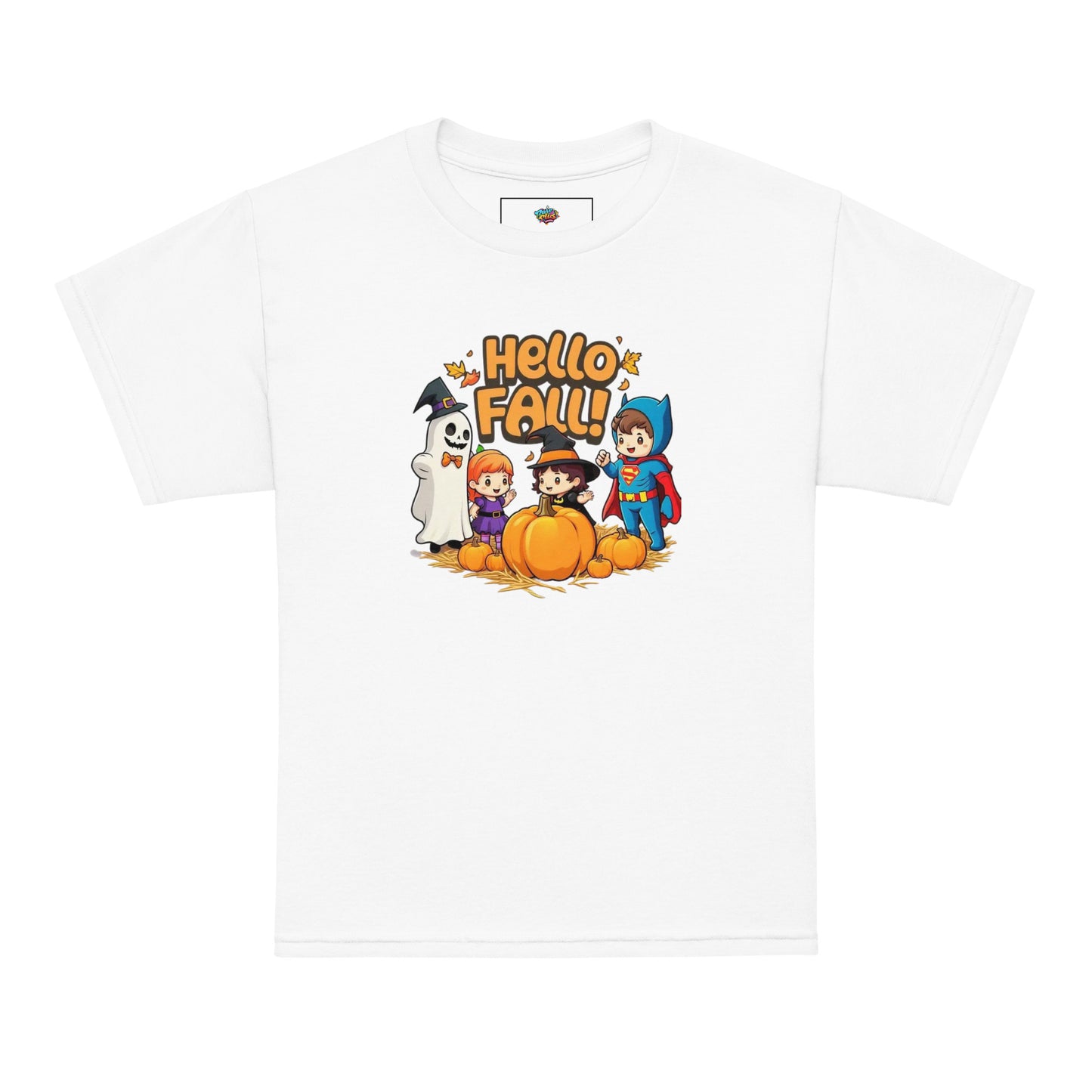 Hello Fall Youth t-shirt  from Rare Plus Apparel – unique movie & pop culture inspired design.