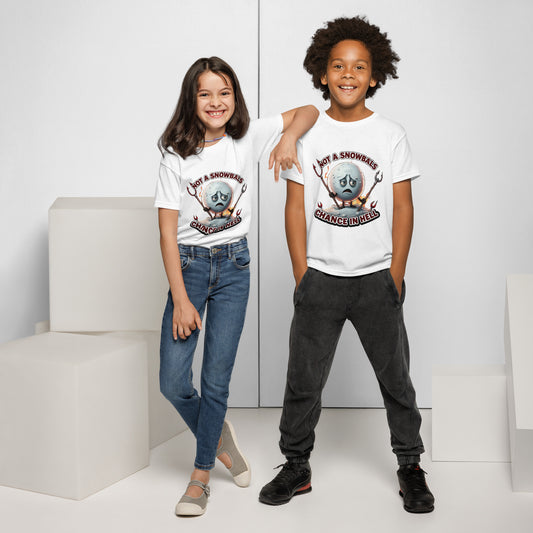Not a Snowball’s Chance in Hell Youth t-shirt  from Rare Plus Apparel – unique movie & pop culture inspired design.