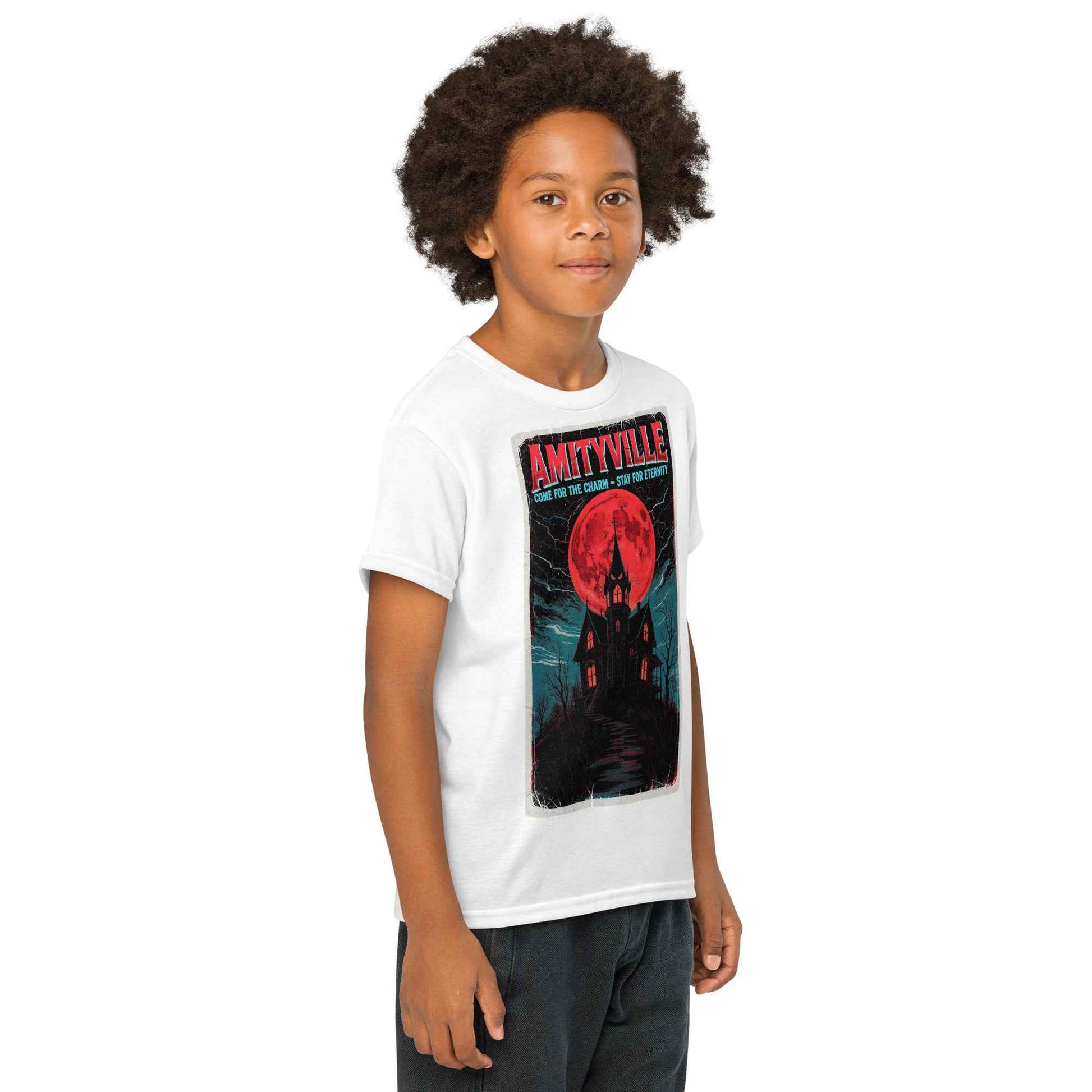 Amityville — Come for the Charm, Stay for Eternity Youth t-shirt