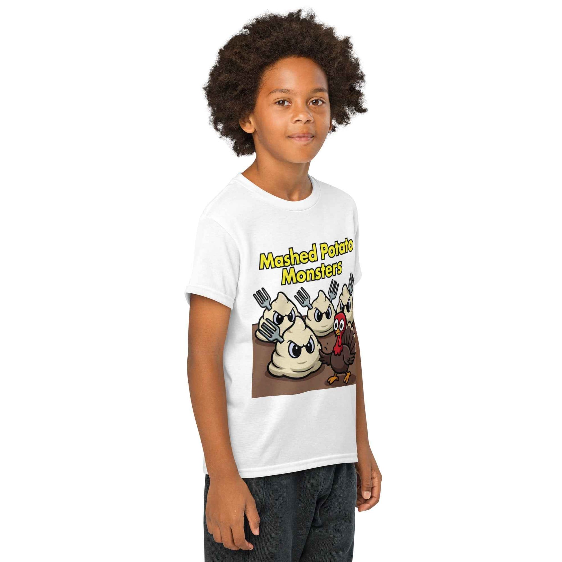 Mashed Potato Monsters Youth t-shirt