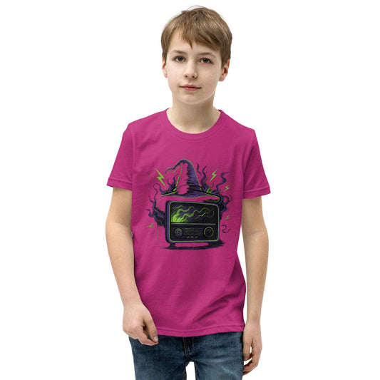 “Witching Hour Radio” Spells, Static & Screams Youth Short Sleeve T-Shirt