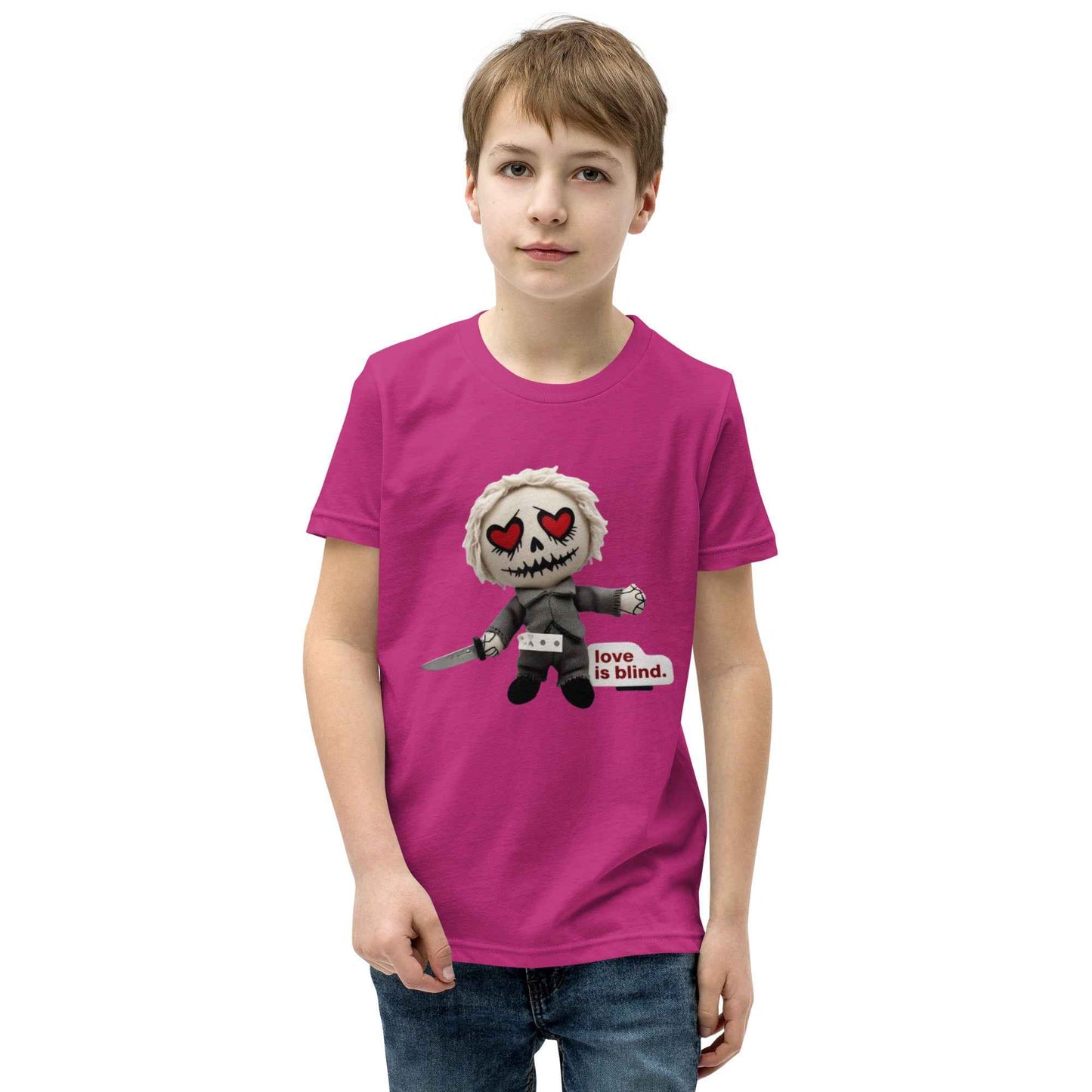 Heart Eyes! Love is Blind Youth Short Sleeve T-Shirt