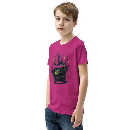 “Witching Hour Radio” Spells, Static & Screams Youth Short Sleeve T-Shirt