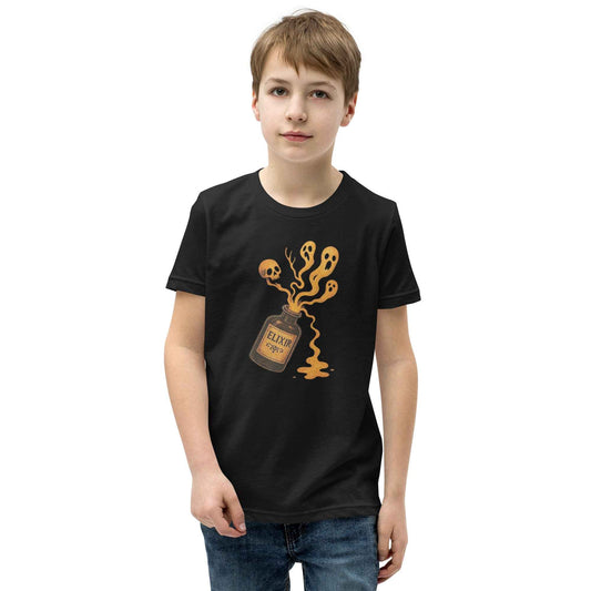 Vintage Horror Art Youth Short Sleeve T-Shirt