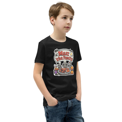 Meat The Family Youth Short Sleeve T-Shirt  from Rare Plus Apparel – unique movie & pop culture inspired design.