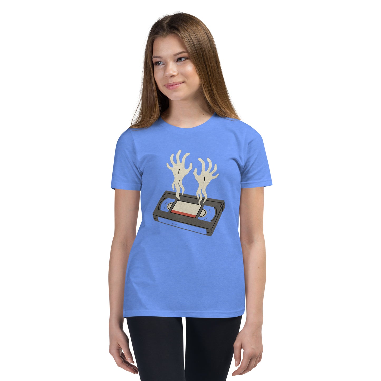 Cursed Media Youth Short Sleeve T-Shirt  from Rare Plus Apparel – unique movie & pop culture inspired design.