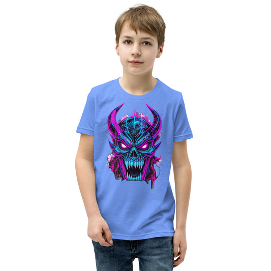 Neon Demogorgon Youth Short Sleeve T-Shirt-Clothing-Rare Plus Apparel!-Printful