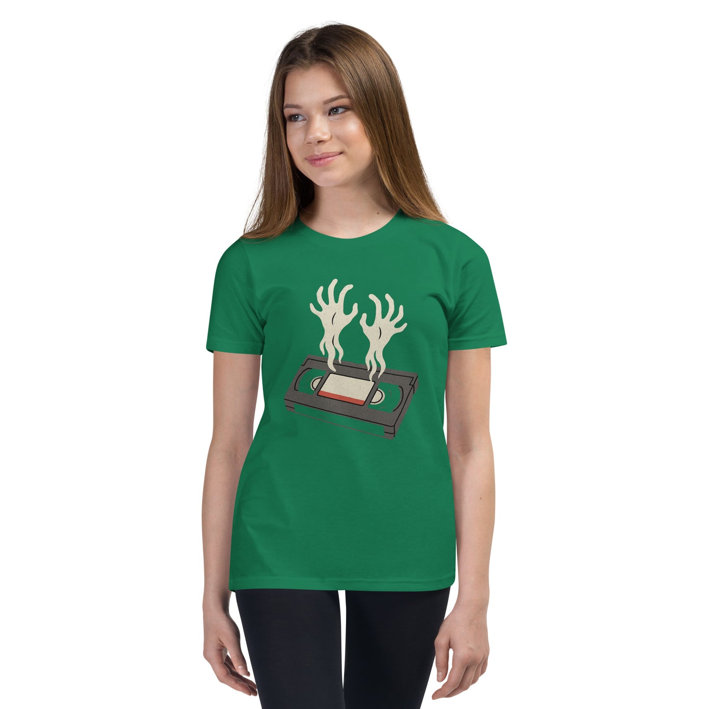 Cursed Media Youth Short Sleeve T-Shirt  from Rare Plus Apparel – unique movie & pop culture inspired design.
