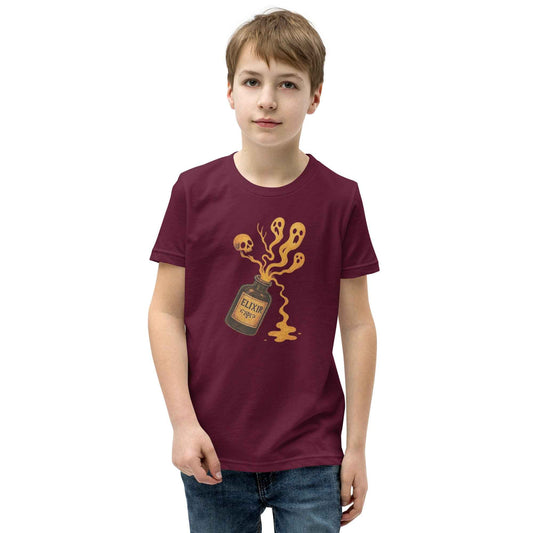 Vintage Horror Art Youth Short Sleeve T-Shirt