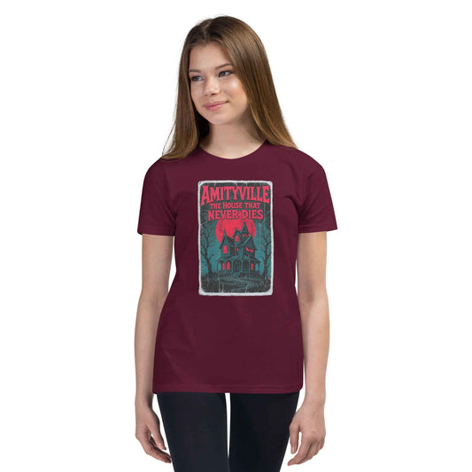 Amityville — The House That Never Dies Youth Short Sleeve T-Shirt
