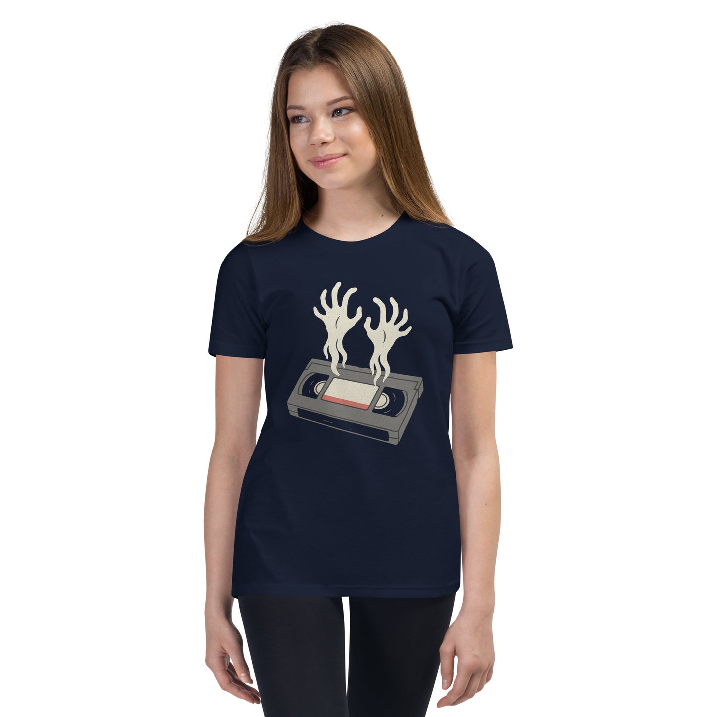 Cursed Media Youth Short Sleeve T-Shirt  from Rare Plus Apparel – unique movie & pop culture inspired design.