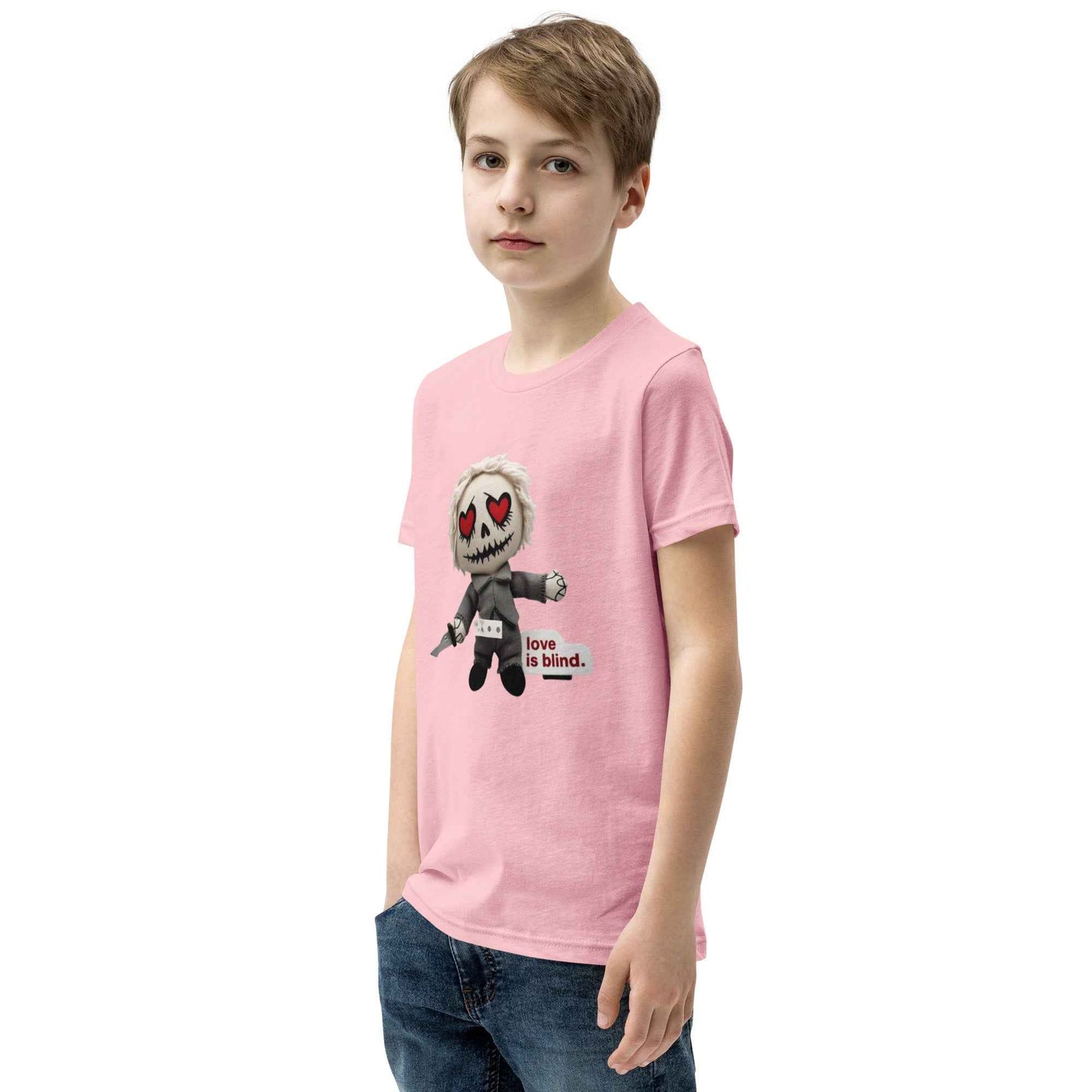 Heart Eyes! Love is Blind Youth Short Sleeve T-Shirt