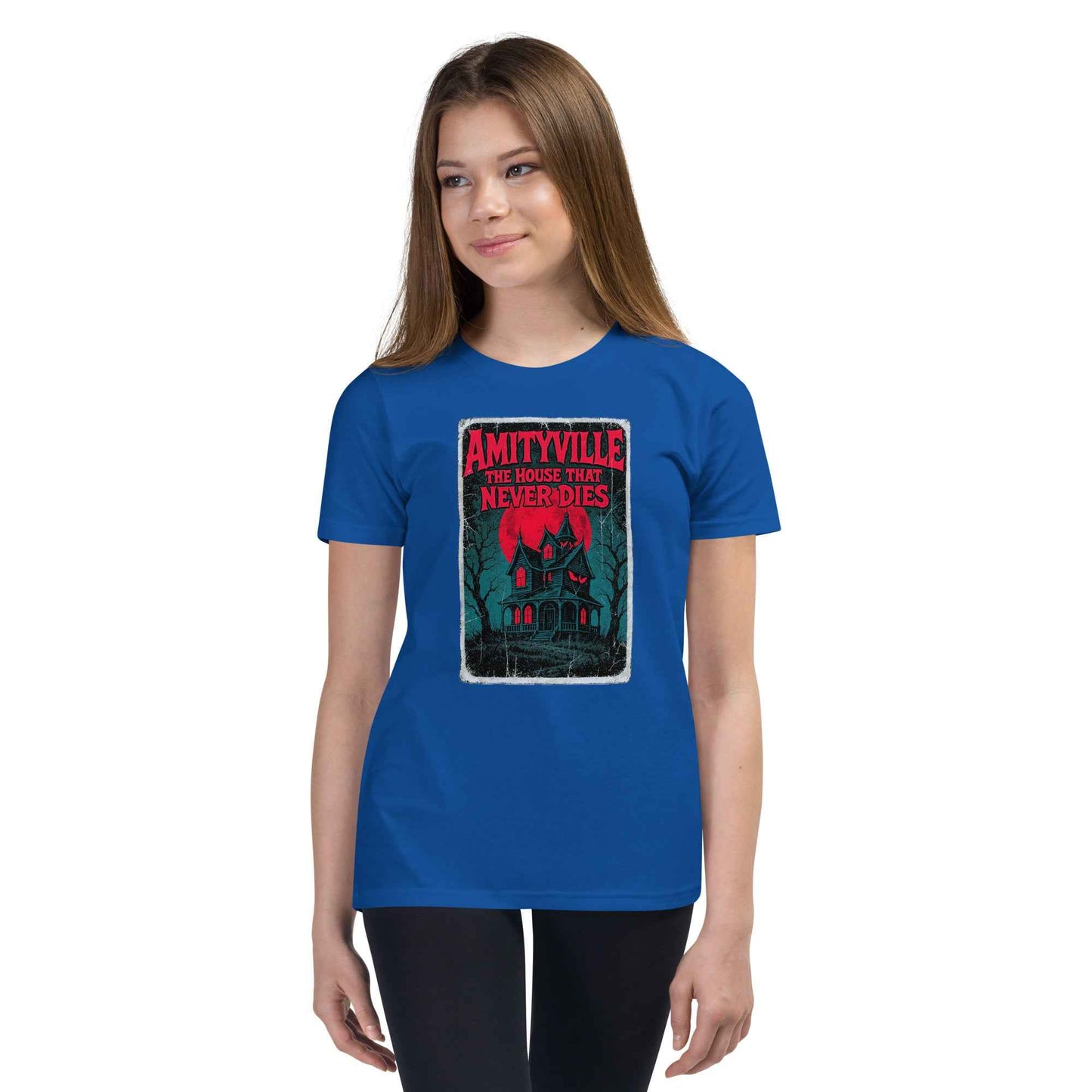 Amityville — The House That Never Dies Youth Short Sleeve T-Shirt