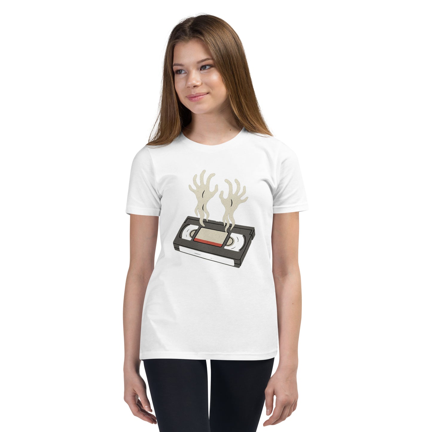 Cursed Media Youth Short Sleeve T-Shirt  from Rare Plus Apparel – unique movie & pop culture inspired design.