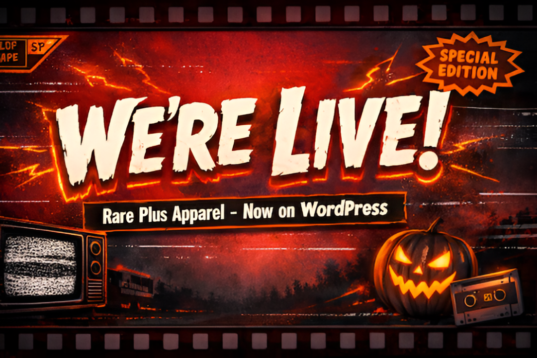 We're Live! Rare Plus Apparel! Now on WordPress - Rare Plus Apparel!