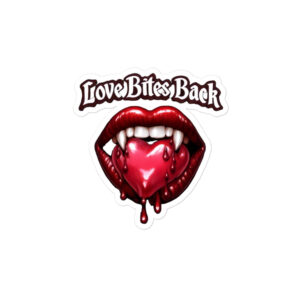 Home - Shop Now at Rare Plus Apparel Love Bites Back Bubble-free stickers