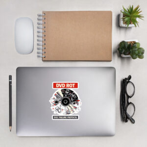 DVD ROT: Disc Failure Protocol Bubble-free stickers