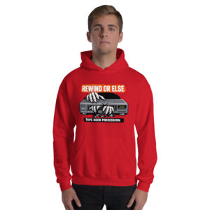 Home - Shop Now at Rare Plus Apparel REWIND OR ELSE: Tape Deck Possession Unisex Hoodie
