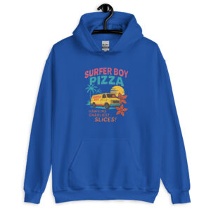 Stranger Things Surfer Boy Pizza Unisex Hoodie
