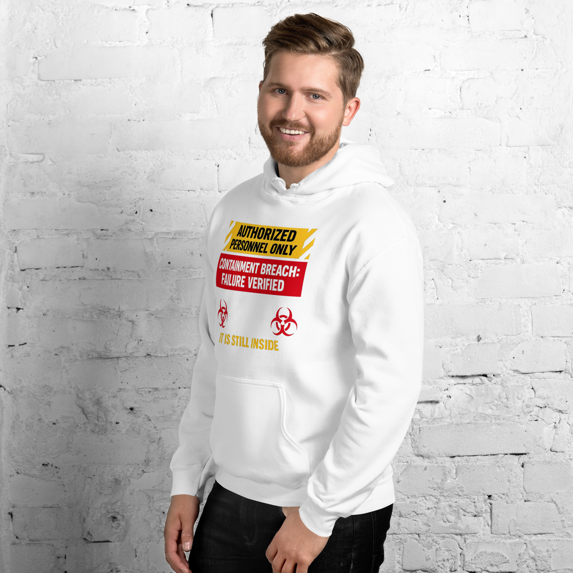 AUTHORIZED PERSONNEL ONLY (IT IS STILL INSIDE) Unisex Hoodie - Shop Now at Rare Plus Apparel AUTHORIZED PERSONNEL ONLY (IT IS STILL INSIDE) Unisex Hoodie - Image 19