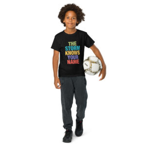 Home - Shop Now at Rare Plus Apparel THE STORM KNOWS YOUR NAME Youth t-shirt