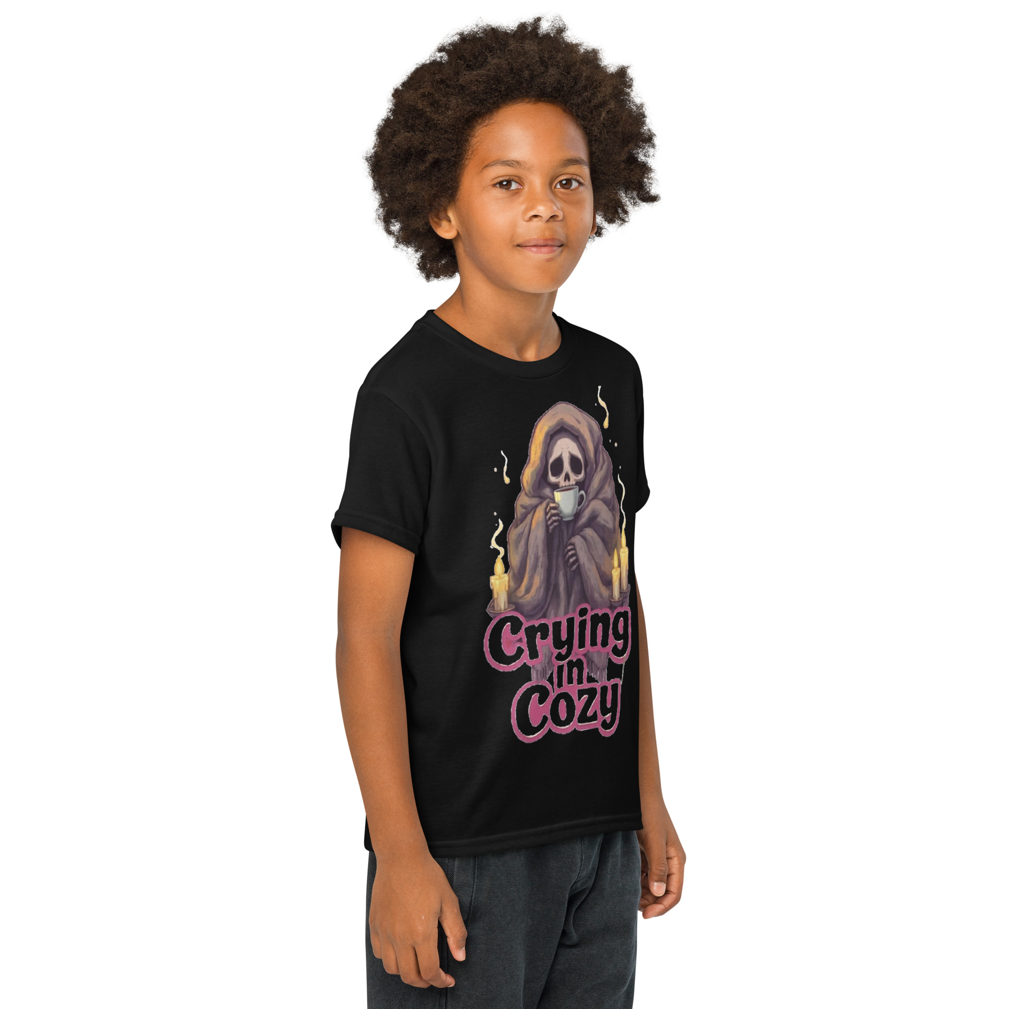Crying in Cozy Youth t-shirt - Shop Now at Rare Plus Apparel Crying in Cozy Youth t-shirt - Image 5