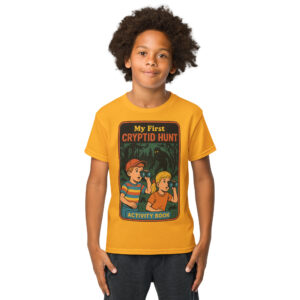 Home - Shop Now at Rare Plus Apparel My First Cryptid Hunt outh t-shirt