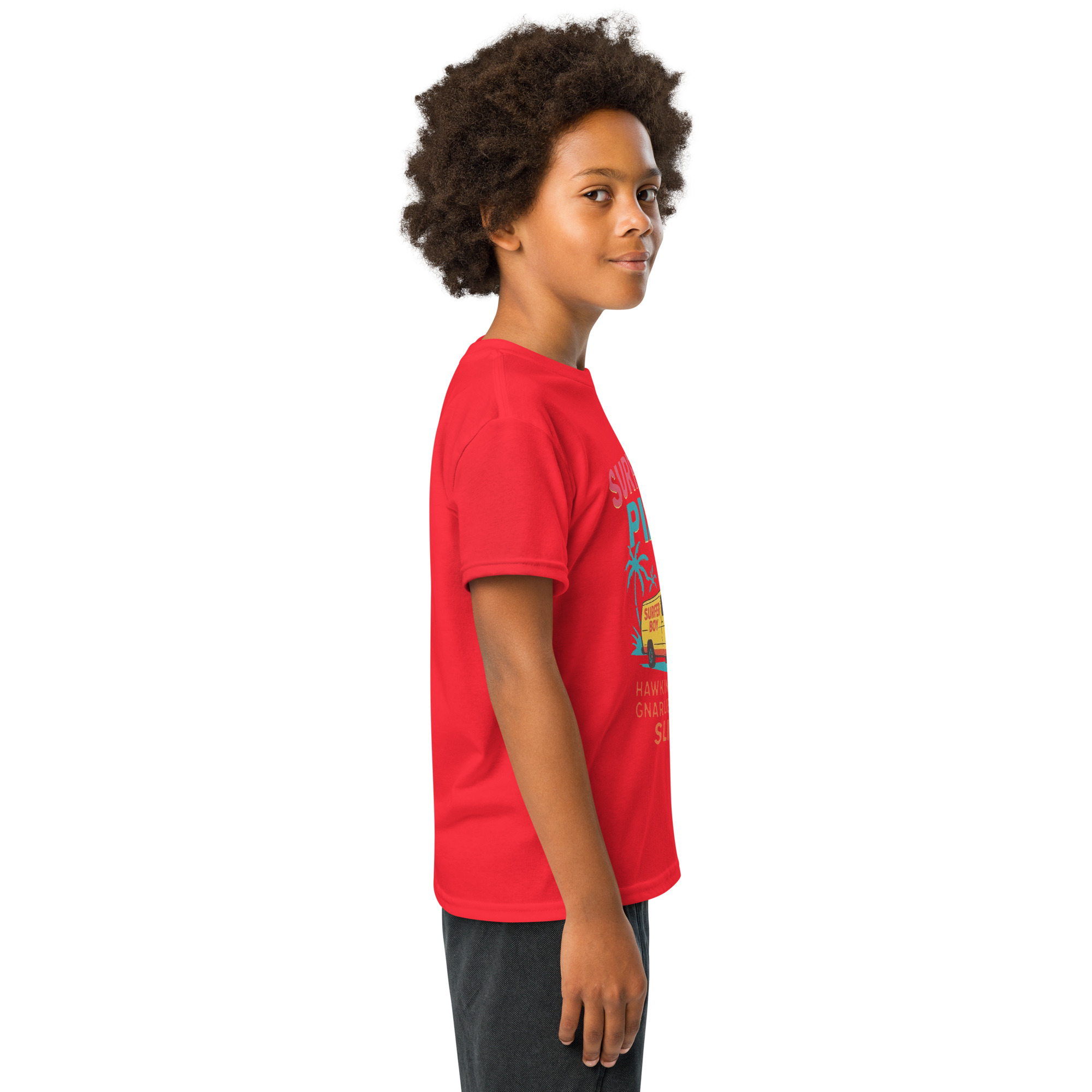 Stranger Things Surfer Boy Pizza Youth t-shirt - Shop Now at Rare Plus Apparel Stranger Things Surfer Boy Pizza Youth t-shirt - Image 9