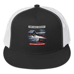 Home - Shop Now at Rare Plus Apparel CABIN RADIO EMERGENCY Trucker Cap
