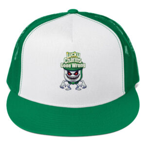 Home - Shop Now at Rare Plus Apparel Lucky Charms Gone Wrong Trucker Cap
