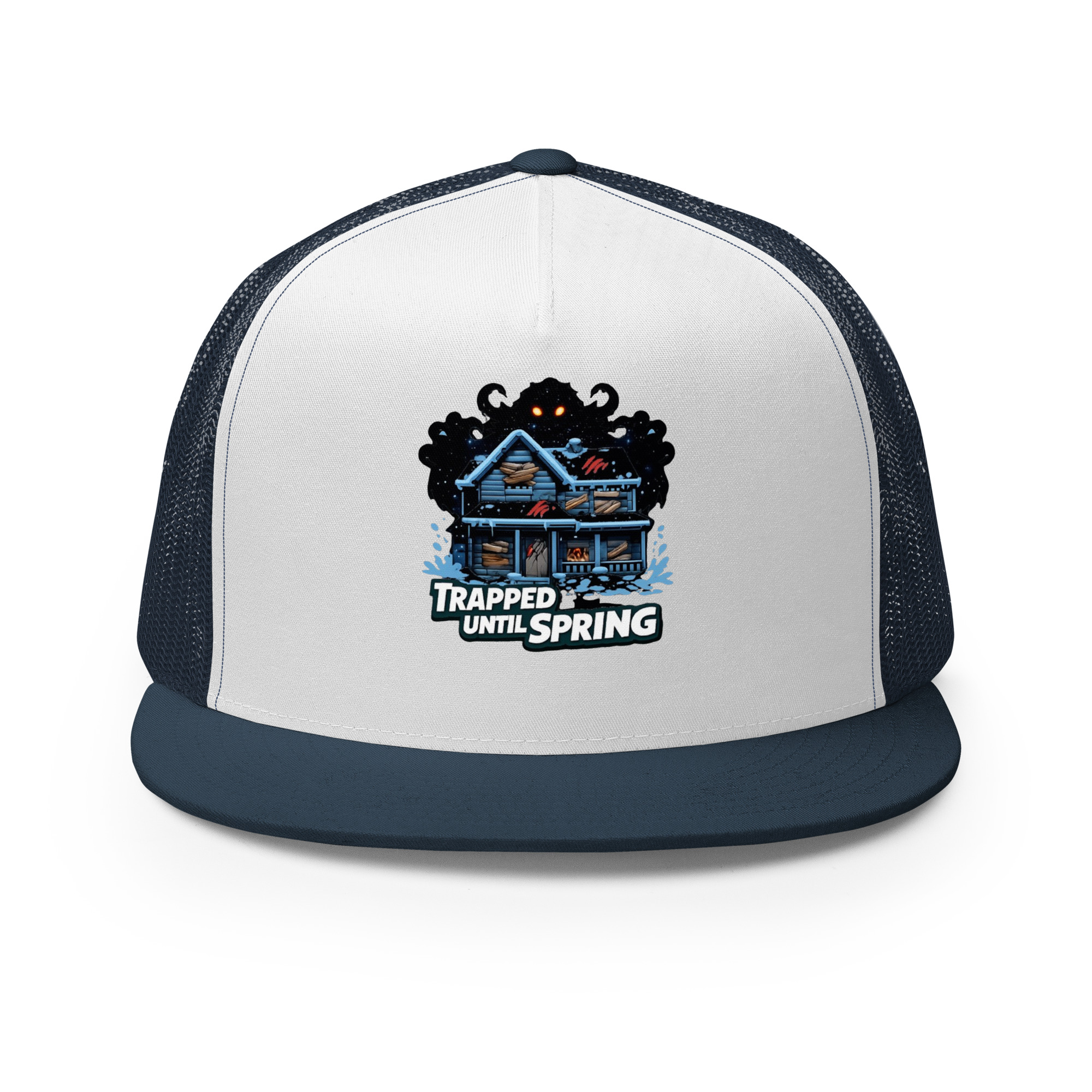 TRAPPED UNTIL SPRING Trucker Cap - Shop Now at Rare Plus Apparel TRAPPED UNTIL SPRING Trucker Cap - Image 20