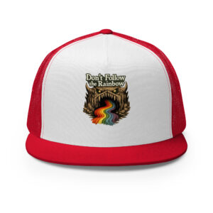 Home - Shop Now at Rare Plus Apparel Don’t Follow the Rainbow Trucker Cap