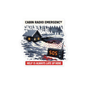 Home - Shop Now at Rare Plus Apparel CABIN RADIO EMERGENCY Bubble-free stickers