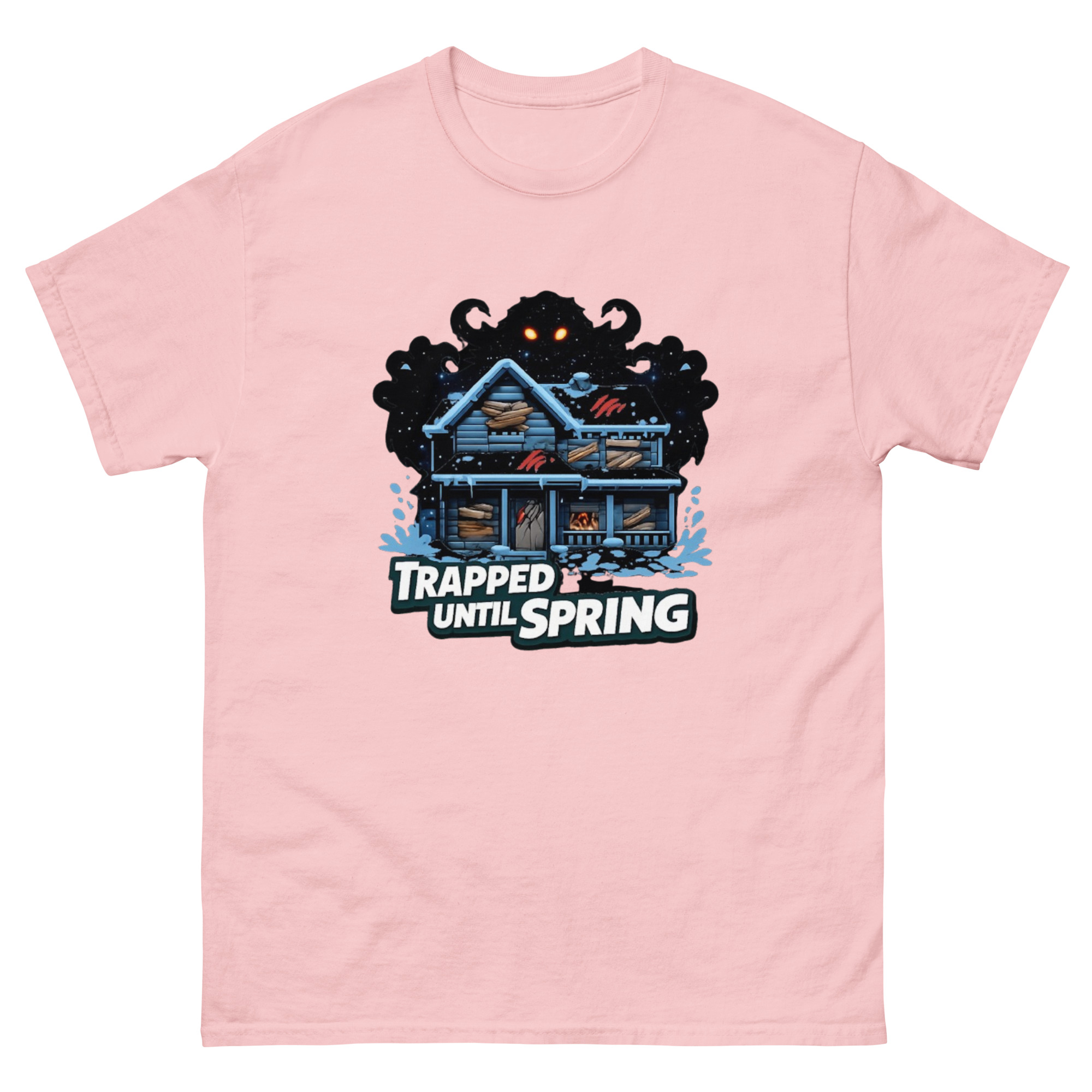 TRAPPED UNTIL SPRING Unisex classic tee - Shop Now at Rare Plus Apparel TRAPPED UNTIL SPRING Unisex classic tee - Image 11