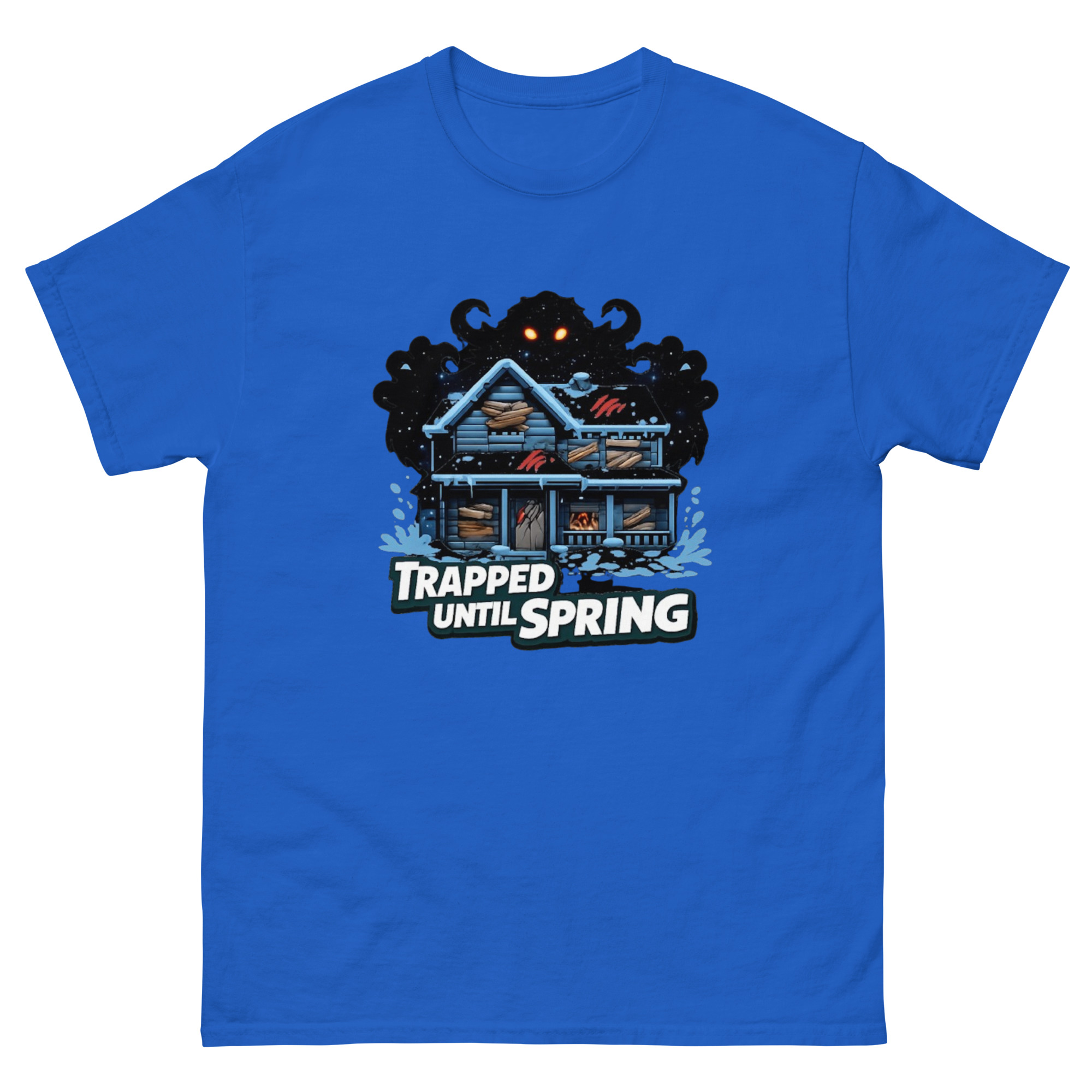 TRAPPED UNTIL SPRING Unisex classic tee - Shop Now at Rare Plus Apparel TRAPPED UNTIL SPRING Unisex classic tee - Image 7