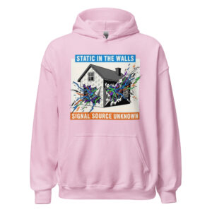 Home - Shop Now at Rare Plus Apparel STATIC IN THE WALLS oUnisex Hoodie