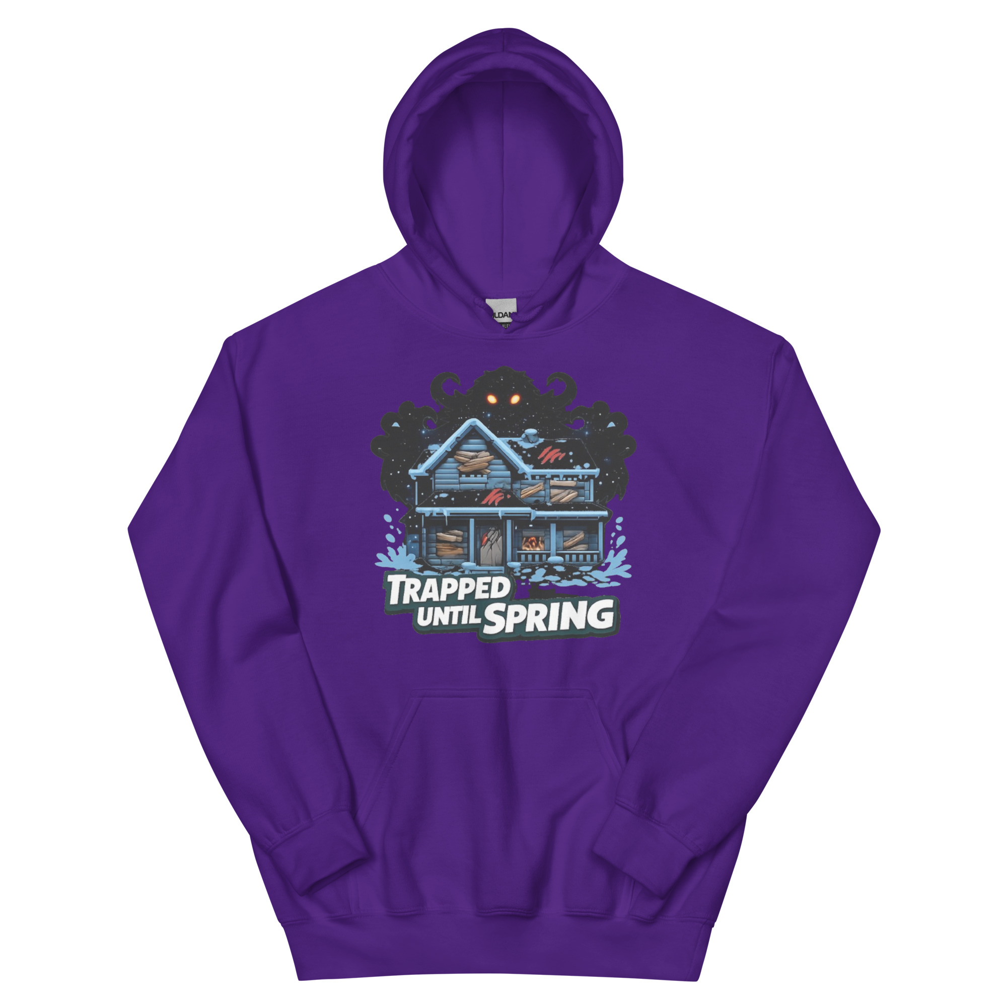 TRAPPED UNTIL SPRING Unisex Hoodie - Shop Now at Rare Plus Apparel TRAPPED UNTIL SPRING Unisex Hoodie - Image 4