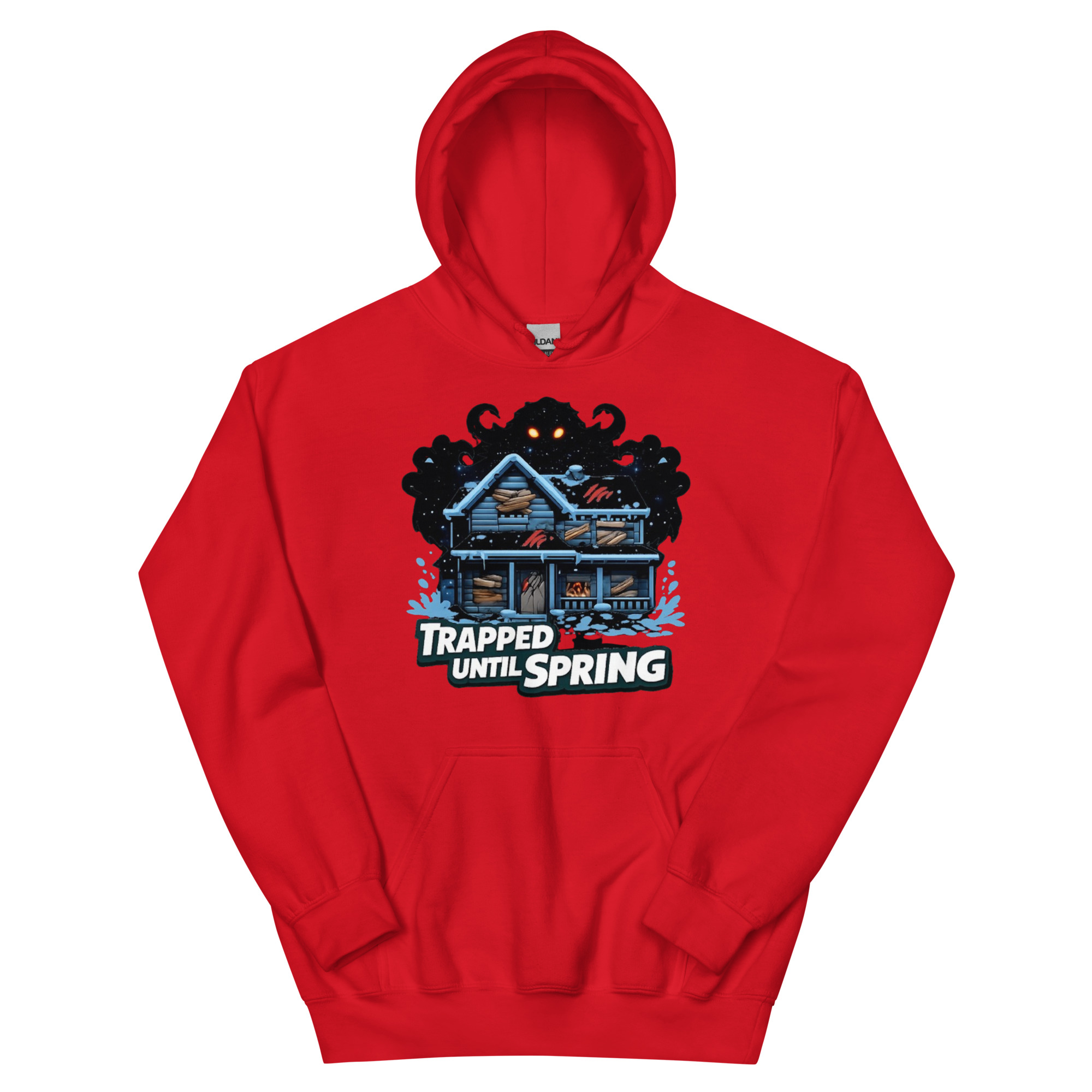 TRAPPED UNTIL SPRING Unisex Hoodie - Shop Now at Rare Plus Apparel TRAPPED UNTIL SPRING Unisex Hoodie