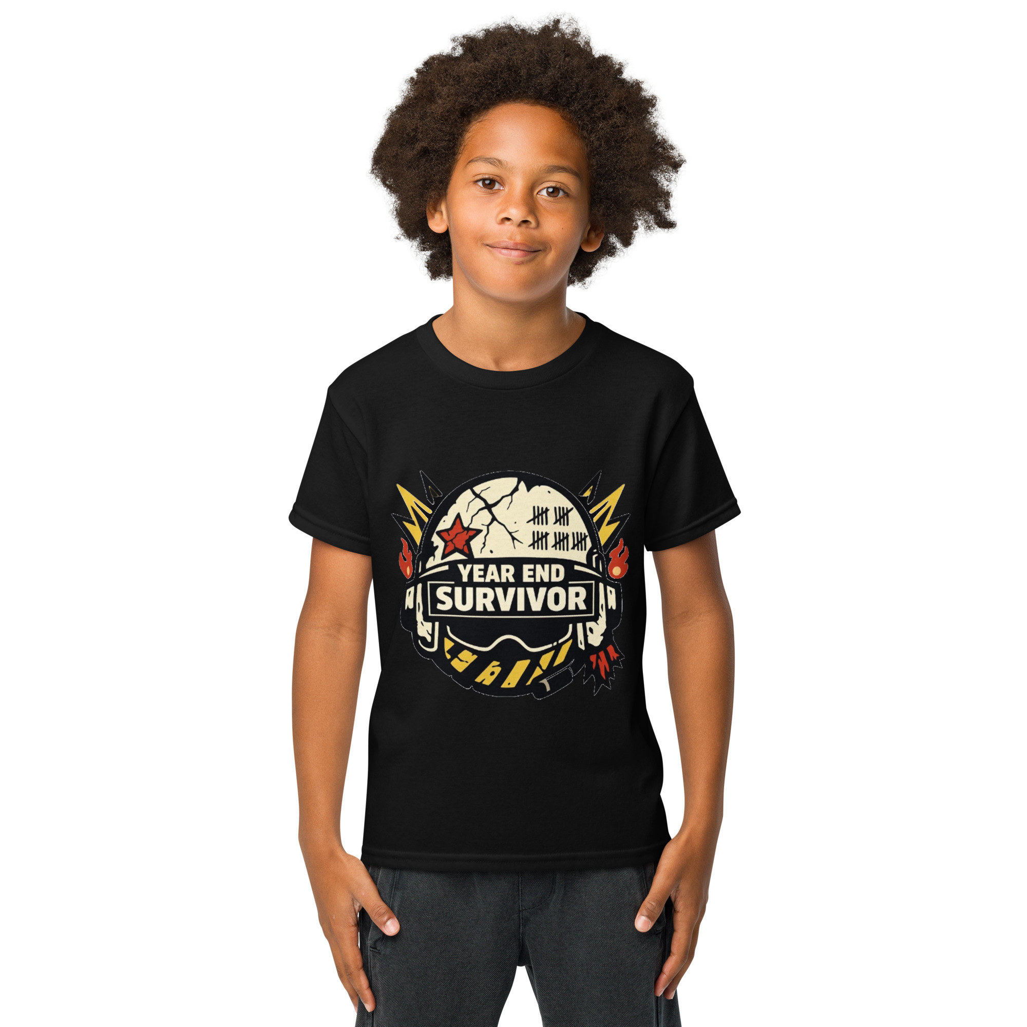 YEAR END SURVIVOR Youth t-shirt - Shop Now at Rare Plus Apparel YEAR END SURVIVOR Youth t-shirt - Image 2