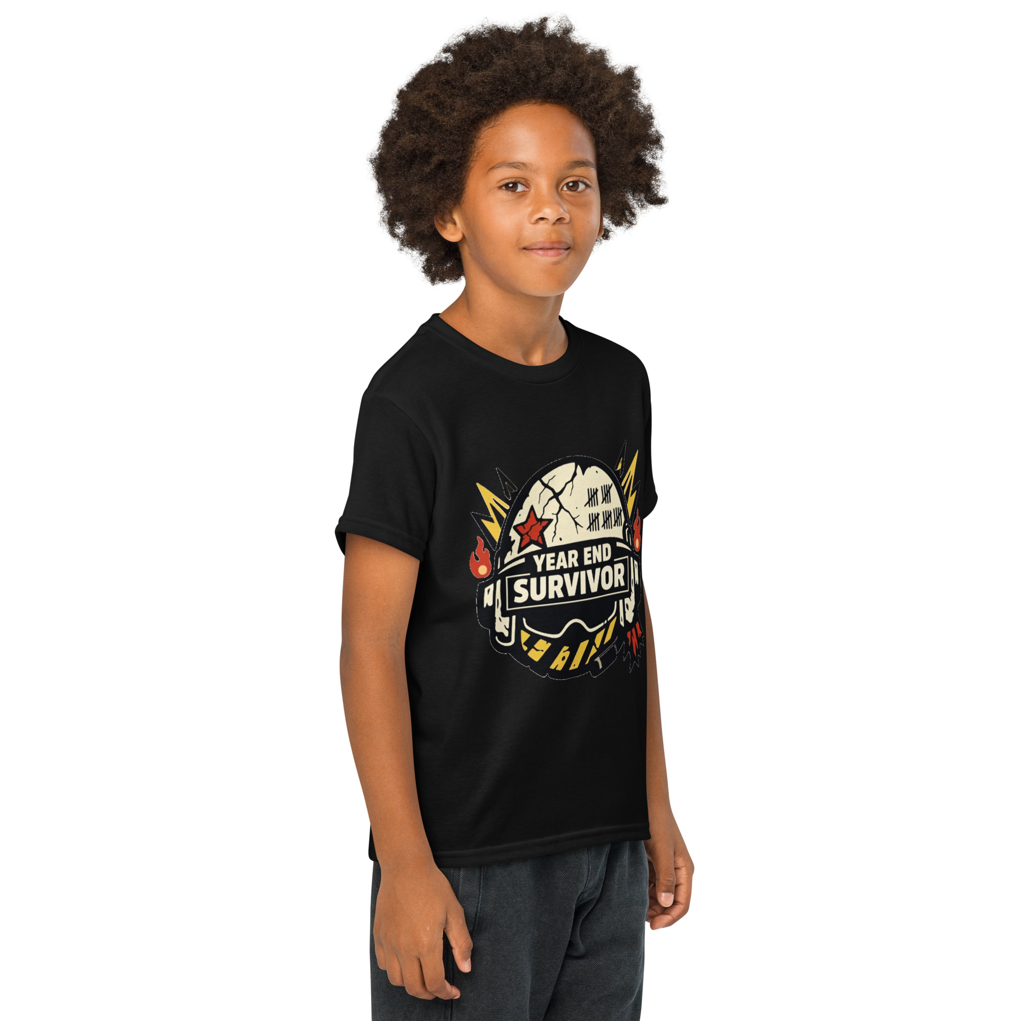 YEAR END SURVIVOR Youth t-shirt - Shop Now at Rare Plus Apparel YEAR END SURVIVOR Youth t-shirt - Image 5