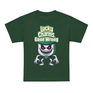 Home - Shop Now at Rare Plus Apparel Lucky Charms Gone Wrong Youth t-shirt