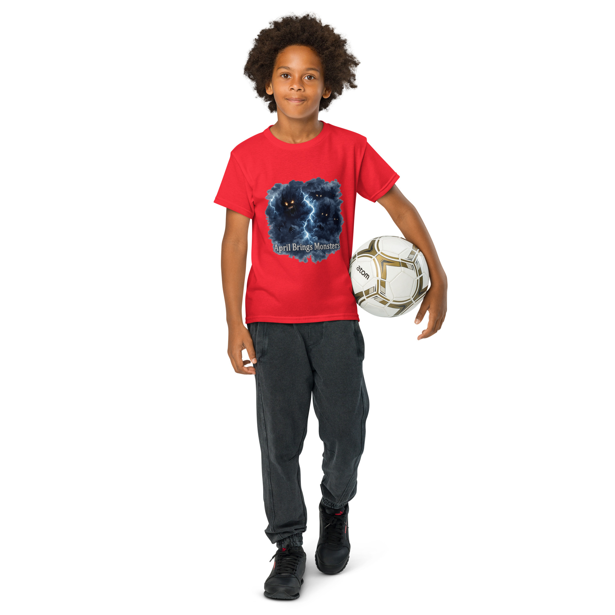 April Brings Monsters Youth t-shirt - Shop Now at Rare Plus Apparel April Brings Monsters Youth t-shirt - Image 12