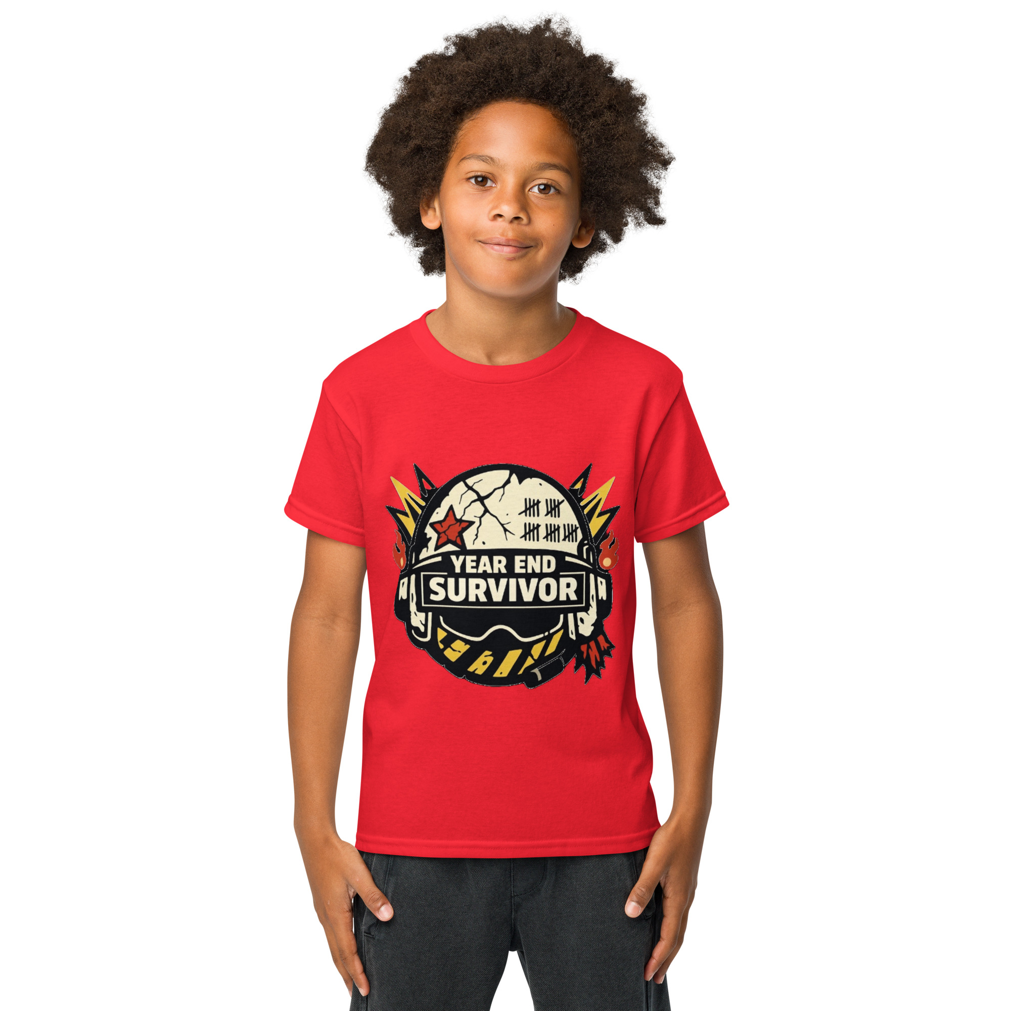 YEAR END SURVIVOR Youth t-shirt - Shop Now at Rare Plus Apparel YEAR END SURVIVOR Youth t-shirt - Image 8